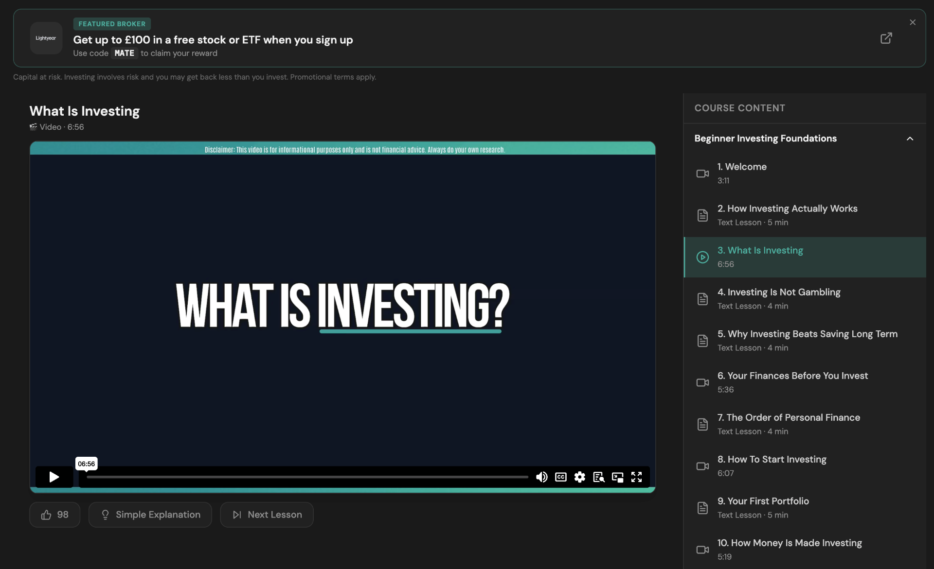 Free Course